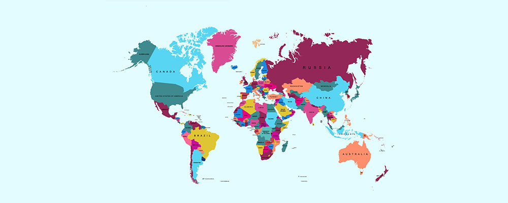 کشورهایی که به زبان انگلیسی صحبت می‌کنند